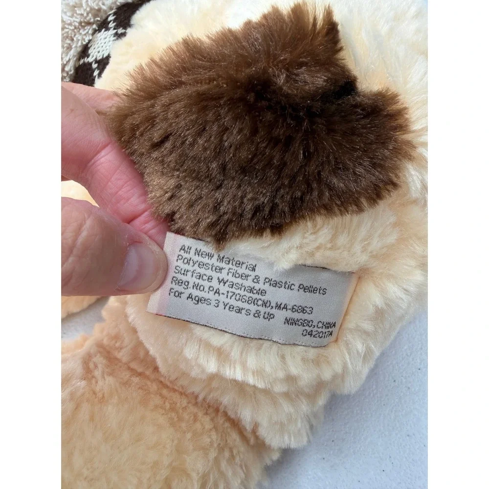 Hugfun St Jude Aiden Puppy Dog Plush Winter Hat Scarf 2017 Holiday Tan Brown 12
